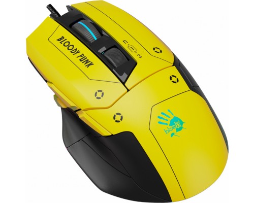 Мишка A4Tech Bloody W70 Max Punk Yellow