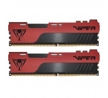 Модуль пам'яті для комп'ютера DDR4 16GGB (2x8GB) 3600 MHz Viper Elite II Red Patriot (PVE2416G360C0K)