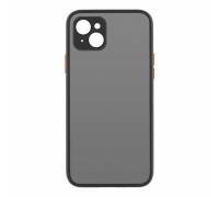 Чохол до мобільного телефона MakeFuture Apple iPhone 13 mini Frame (Matte PC+TPU) Black (MCMF-AI13MBK)