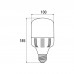 Лампочка EUROELECTRIC Plastic 30W E27 4000K 220V (LED-HP-30274(P))