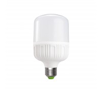 Лампочка EUROELECTRIC Plastic 30W E27 4000K 220V (LED-HP-30274(P))