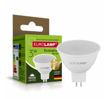 Лампочка Eurolamp LED SMD MR16 3W GU5.3 3000K 220V (LED-SMD-03533(P))