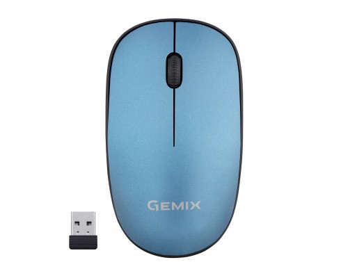 Мишка Gemix GM195 Wireless Blue (GM195Bl)