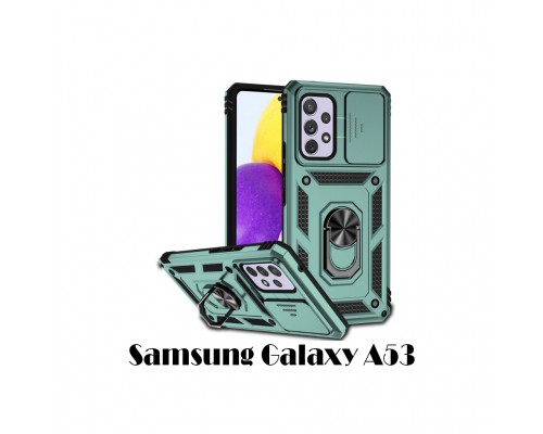 Чохол до мобільного телефона BeCover Military Samsung Galaxy A53 SM-A536 Dark Green (707380)