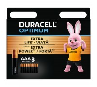 Батарейка Duracell Optimum AAA лужні 8 шт. в упаковці (5015602)