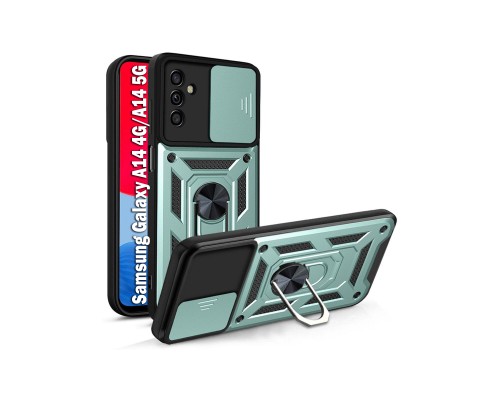 Чохол до мобільного телефона BeCover Military Samsung Galaxy A14 4G SM-A145/A14 5G SM-A146 Dark Green (709147)