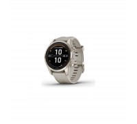 Смарт-годинник Garmin fenix 7S Pro Saph Solar, Soft Gold SS w/Lt. Sand Band, GPS (010-02776-15)