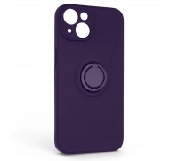 Чохол до мобільного телефона Armorstandart Icon Ring Apple iPhone 14 Dark Purple (ARM68690)