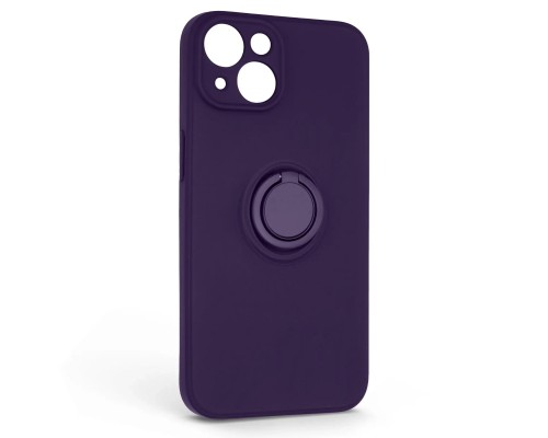 Чохол до мобільного телефона Armorstandart Icon Ring Apple iPhone 14 Dark Purple (ARM68690)