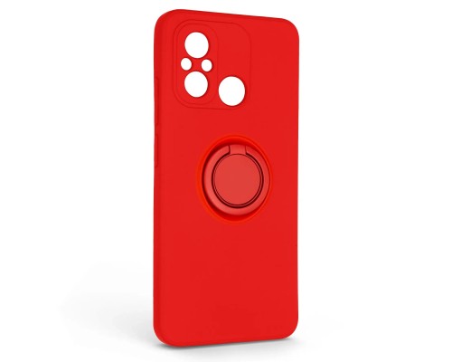 Чохол до мобільного телефона Armorstandart Icon Ring Xiaomi Redmi 12C Red (ARM68792)