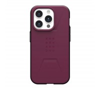 Чохол до мобільного телефона UAG Apple iPhone 15 Pro Civilian Magsafe, Bordeaux (114275119049)