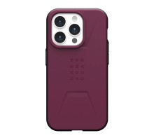 Чохол до мобільного телефона UAG Apple iPhone 15 Pro Civilian Magsafe, Bordeaux (114275119049)