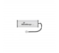 USB флеш накопичувач Mediarange 64GB Black/Silver USB 3.0 (MR917)