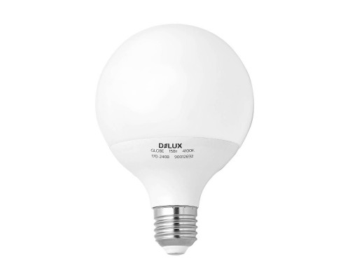 Лампочка Delux Globe G95 15w E27 4100K (90012692)