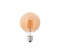 Лампочка Delux Globe G95 6Вт E27 2700К amber filament (90016727)