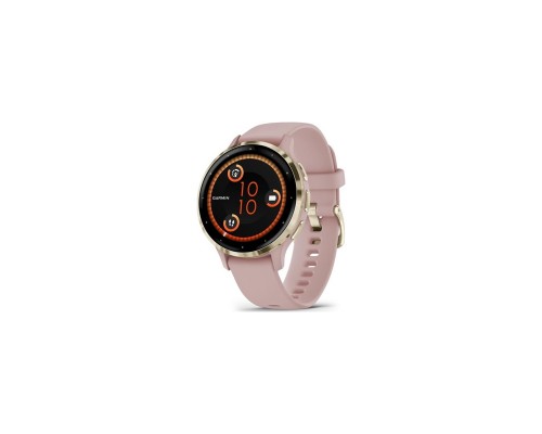 Смарт-годинник Garmin Venu 3S, Dust Rose + Soft Gold, GPS (010-02785-03)