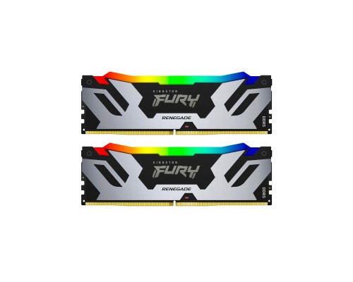 Модуль пам'яті для комп'ютера DDR5 96GB (2x48GB) 6000 MHz Renegade RGB XMP Kingston Fury (ex.HyperX) (KF560C32RSAK2-96)