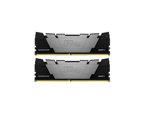 Модуль пам'яті для комп'ютера DDR4 16GB (2x8GB) 3200 MHz Fury Renegade Black Kingston Fury (ex.HyperX) (KF432C16RB2K2/16)