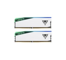 Модуль пам'яті для комп'ютера DDR5 64GB (2x32GB) 6200 MHz Viper Elite 5 RGB Patriot (PVER564G62C42KW)