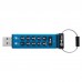 USB флеш накопичувач Kingston 64GB IronKey Keypad 200 AES-256 Encrypted Blue USB 3.2 (IKKP200/64GB)