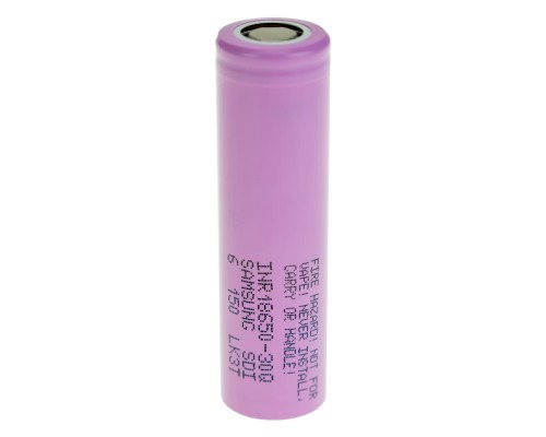 Акумулятор 18650 Li-Ion 3000mAh 3.7V 30A JHY (INR18650-3000)