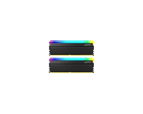 Модуль пам'яті для комп'ютера DDR4 64GB (2x32GB) 3600 MHz XPG Spectrix D45G RGB Black ADATA (AX4U360032G18I-DCBKD45G)