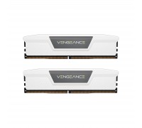 Модуль пам'яті для комп'ютера DDR5 32GB (2x16GB) 5600 MHz Vengeance White Corsair (CMK32GX5M2B5600C40W)