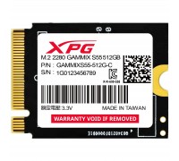 Накопичувач SSD M.2 2230 512GB GAMMIX S55 ADATA (SGAMMIXS55-512G-C)