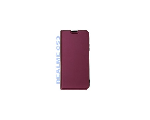 Чохол до мобільного телефона BeCover Exclusive New Style Realme C53 Red Wine (711203)