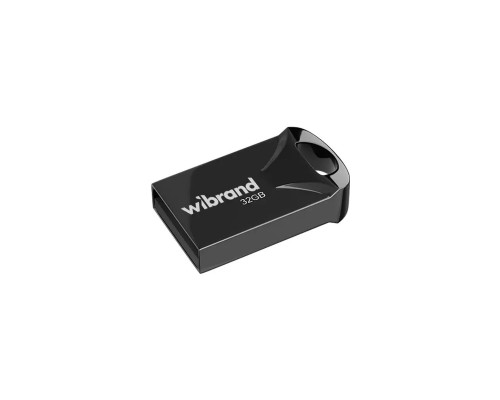 USB флеш накопичувач Wibrand 32GB Hawk Black USB 2.0 (WI2.0/HA32M1B)