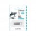 USB флеш накопичувач Wibrand 16GB Shark Silver USB 2.0 (WI2.0/SH16U4S)