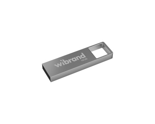 USB флеш накопичувач Wibrand 16GB Shark Silver USB 2.0 (WI2.0/SH16U4S)