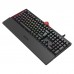 Клавіатура AOC AGK700 RGB Cherry MX Red USB Black (AGK700DR2R)