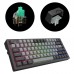 Клавіатура Dark Project KD83A PBT Mechanical Gateron Cap Teal USB Black/Gray (KB-GCT-871-100004)