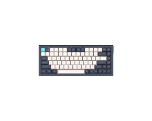 Клавіатура Dark Project KD83A PBT RGB Mech G3MS Sapphire USB Ivory/Navy (DPP83_GSH_NAVY_ANSI_UA)