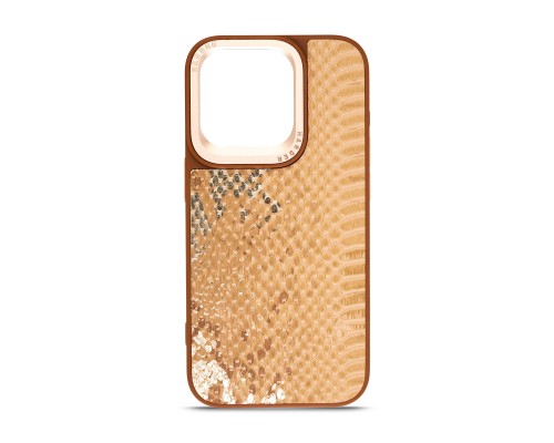 Чохол до мобільного телефона Harder Snake Pattern Apple iPhone 15 Pro Beige (ARM76794)