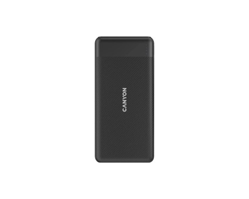 Батарея універсальна Canyon PB-109 10000 mAh PD/18W QC/3.0/20W Black (CNE-CPB1009B)