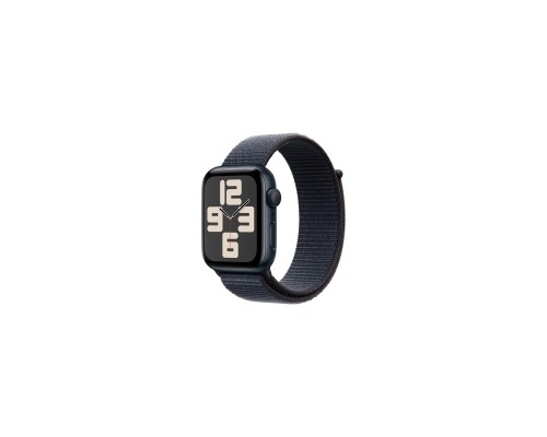 Смарт-годинник Apple Watch SE 2024 GPS 40mm Midnight Aluminium Case with Ink Sport Loop (MXEA3QH/A)