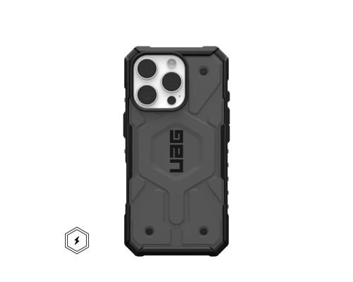 Чохол до мобільного телефона UAG iPhone 16 Pro Pathfinder Magsafe Silver (114468113333)