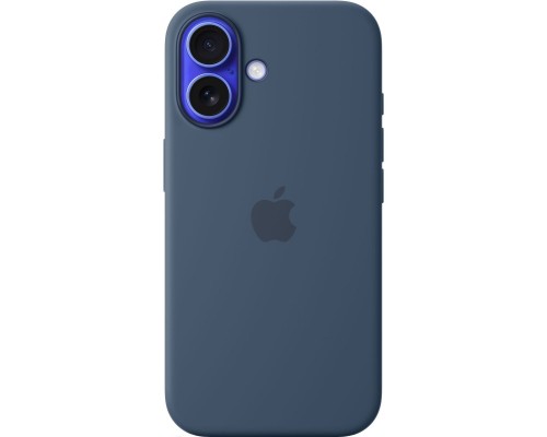 Чохол до мобільного телефона Apple iPhone16 Silicone Case with MagSafe - Denim (MYY23ZM/A)