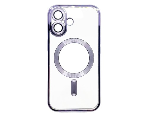 Чохол до мобільного телефона BeCover TPU Chrome Case (MagSafe) для Apple iPhone 16 Plus Purple (712079)