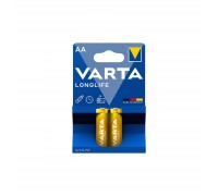 Батарейка Varta AA Longlife лужна * 2 (04106101412)