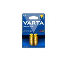 Батарейка Varta AA Longlife лужна * 2 (04106101412)