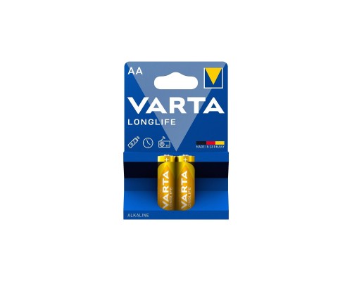 Батарейка Varta AA Longlife лужна * 2 (04106101412)