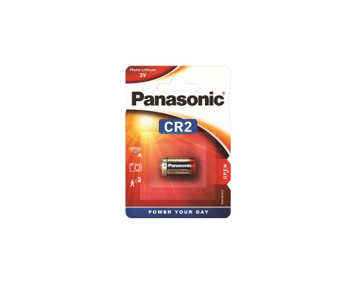 Батарейка Panasonic CR2 Lithium (CR-2L/1BP)