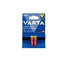 Батарейка Varta AAA Longlife Max Power лужна * 2 (04703101412)