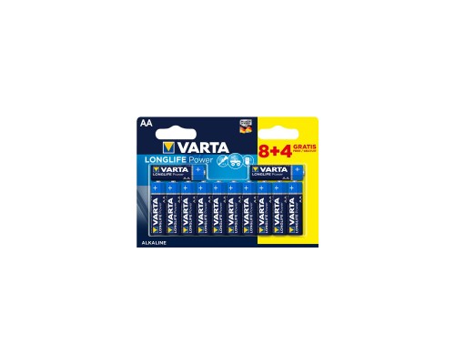 Батарейка Varta HIGH Energy ALKALINE * 12 (8+4) (04906121472)