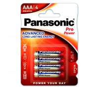 Батарейка Panasonic AAA LR03 Pro Power * 4 (LR03XEG/4BP)