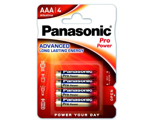 Батарейка Panasonic AAA LR03 Pro Power * 4 (LR03XEG/4BP)