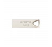 USB флеш накопичувач ADATA 64GB UV210 Metal Silver USB 2.0 (AUV210-64G-RGD)